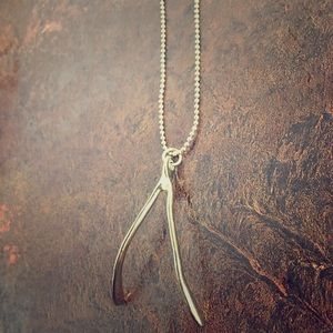 Marc Jacobs wishbone necklace